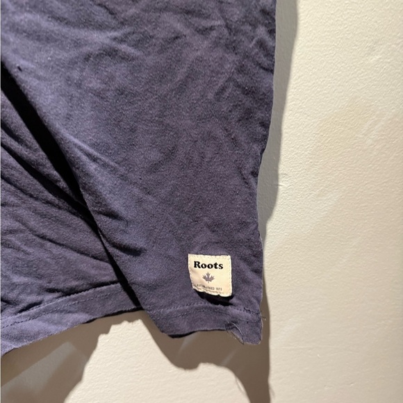 Roots Women's Dark Blue Short Sleeve Tee - Picture 3 of 8